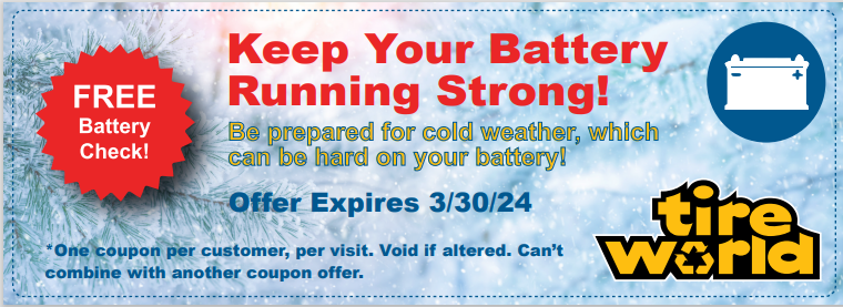 Free Battery Check Coupon in Frederick, MD